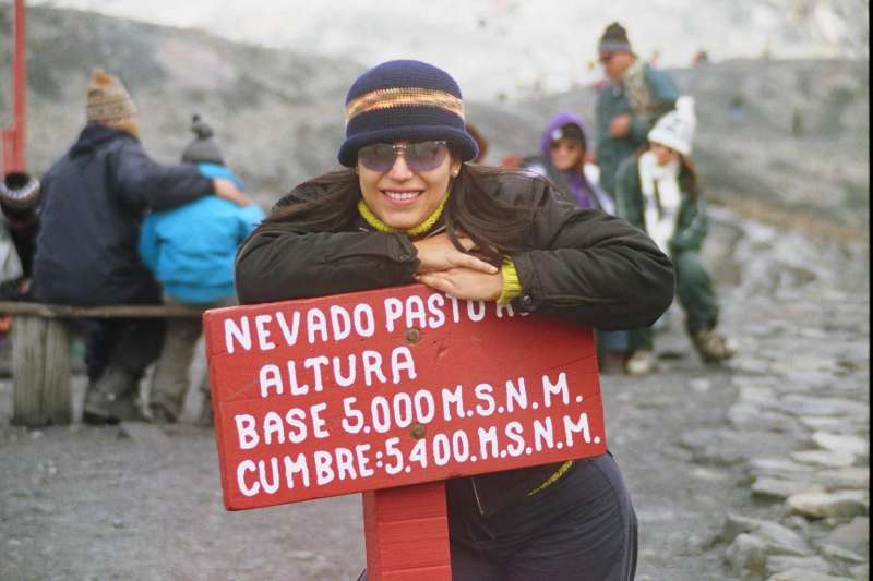 Gaby a 5,000 msnm